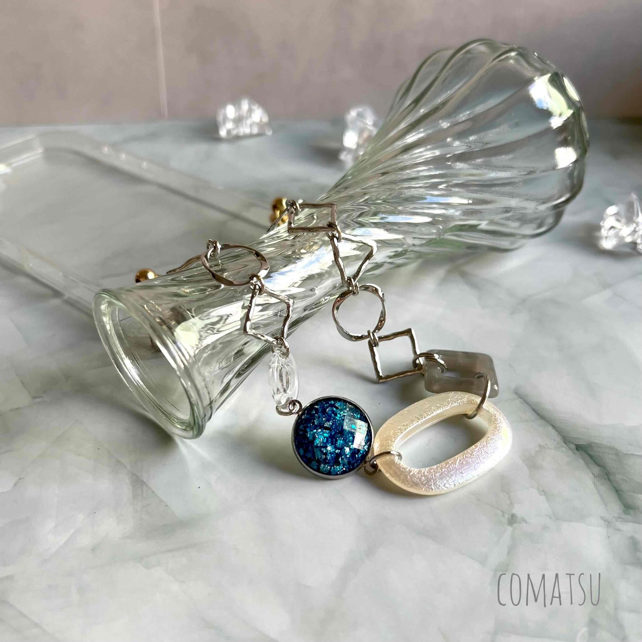 MODEsilver△〇☐ ハンドストラップ スマホケース 落下防止 スマホストラップ付きスマホカバー | 2枚目